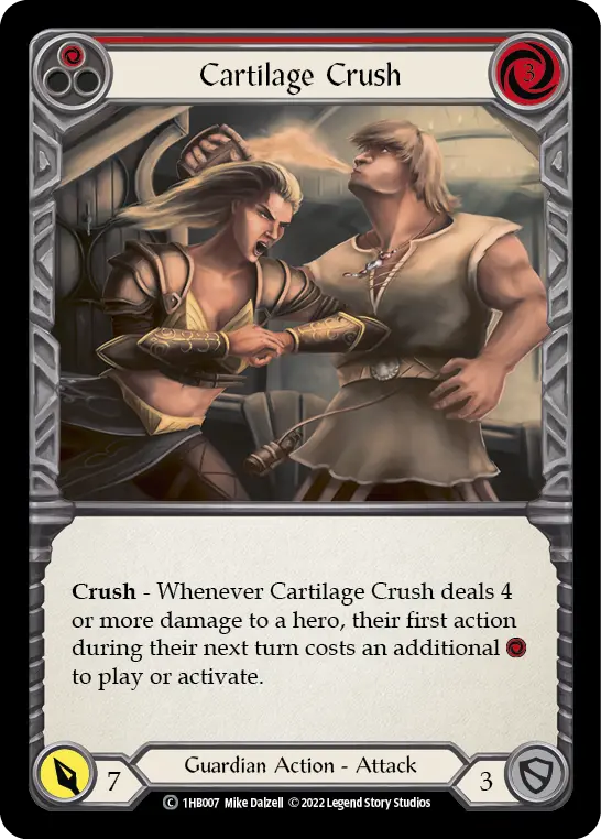 Card: Cartilage Crush (red)