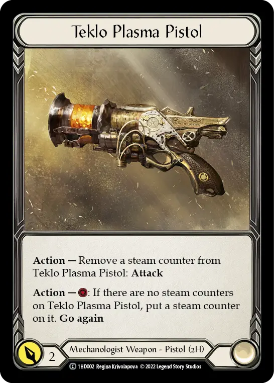 Card: Teklo Plasma Pistol