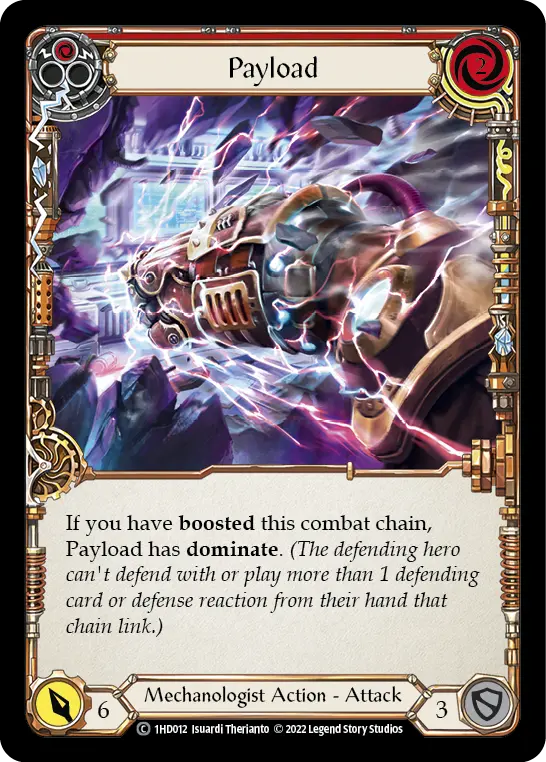 Card: Payload (red)