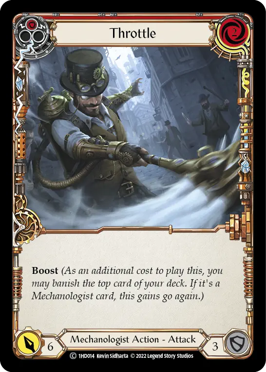 Card: Throttle (red)