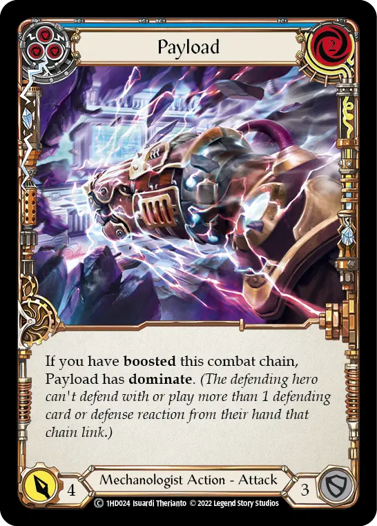 Card: Payload (blu)