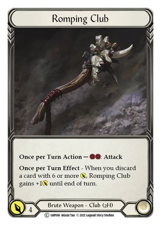 Card: Romping Club