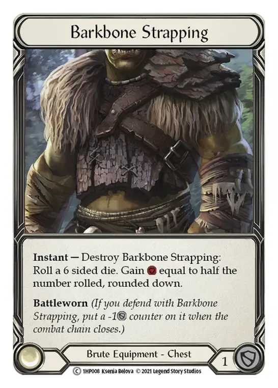 Card: Barkbone Strapping
