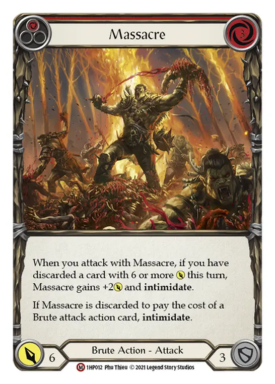 Card: Massacre (red)