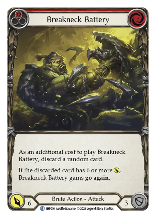 Card: Breakneck Battery (red)