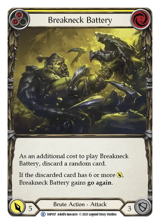 Card: Breakneck Battery (yel)