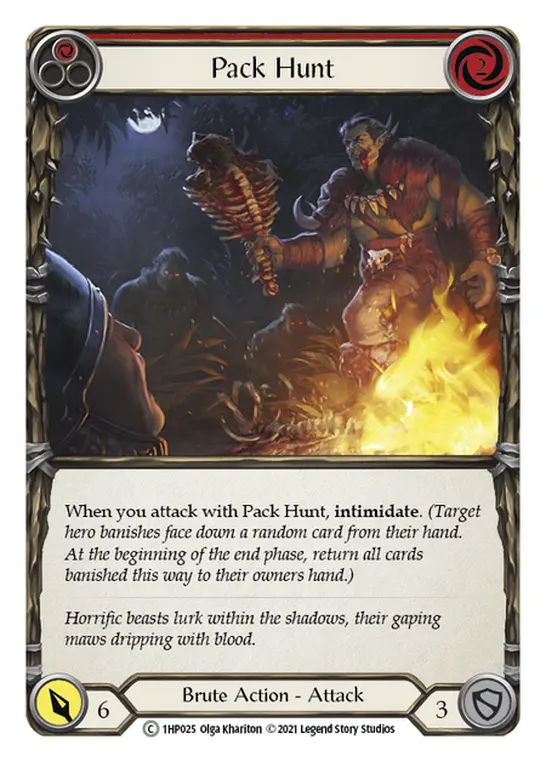 Card: Pack Hunt (red)