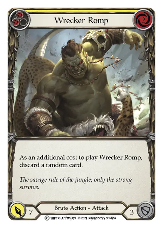 Card: Wrecker Romp (yel)