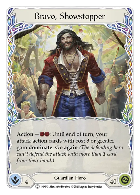 Card: Bravo, Showstopper