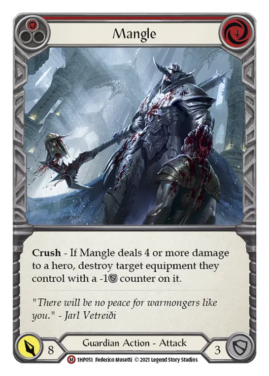 Card: Mangle (red)