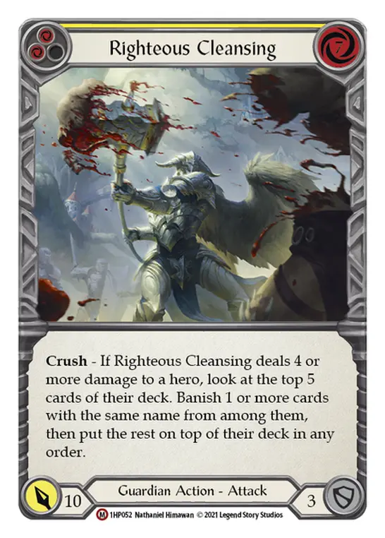 Card: Righteous Cleansing (yel)