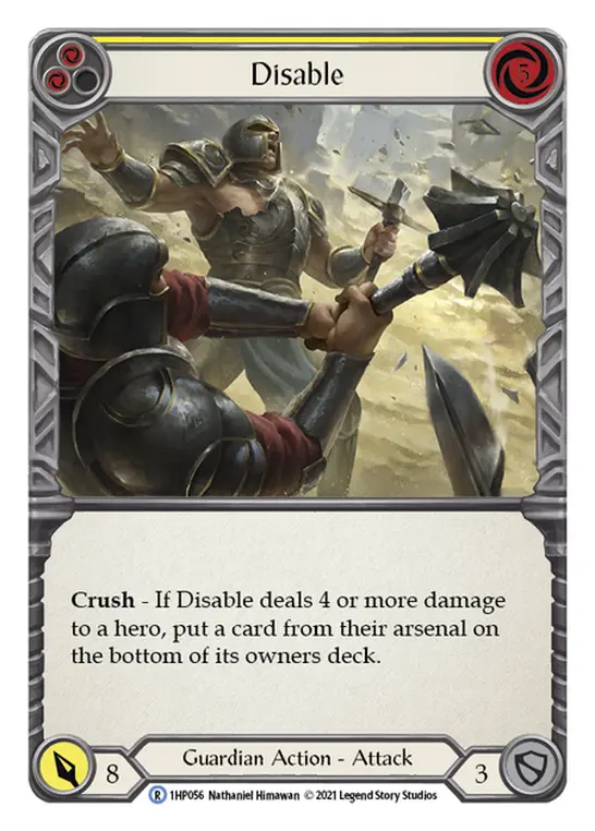 Card: Disable (yel)