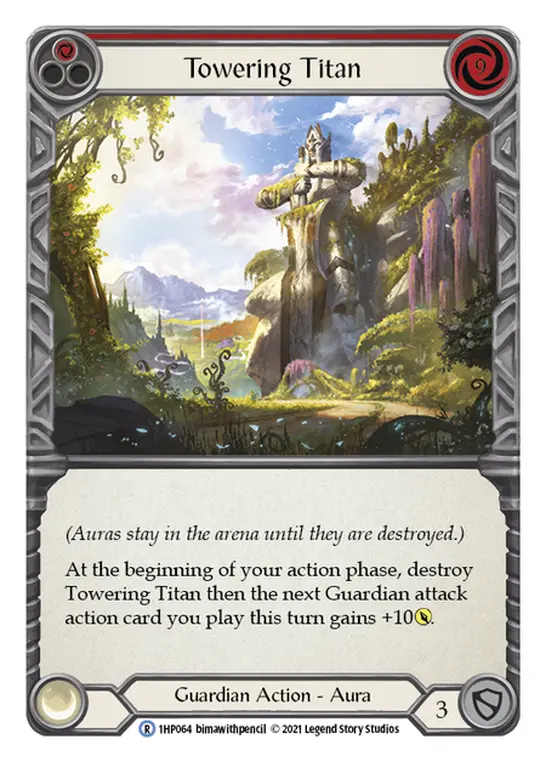 Card: Towering Titan (red)