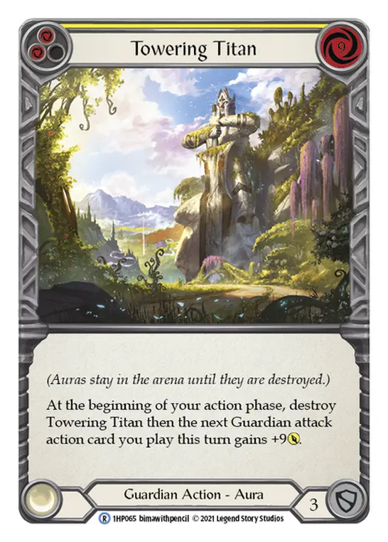 Card: Towering Titan (yel)