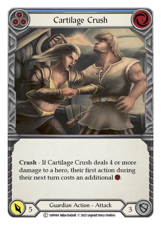 Card: Cartilage Crush (blu)
