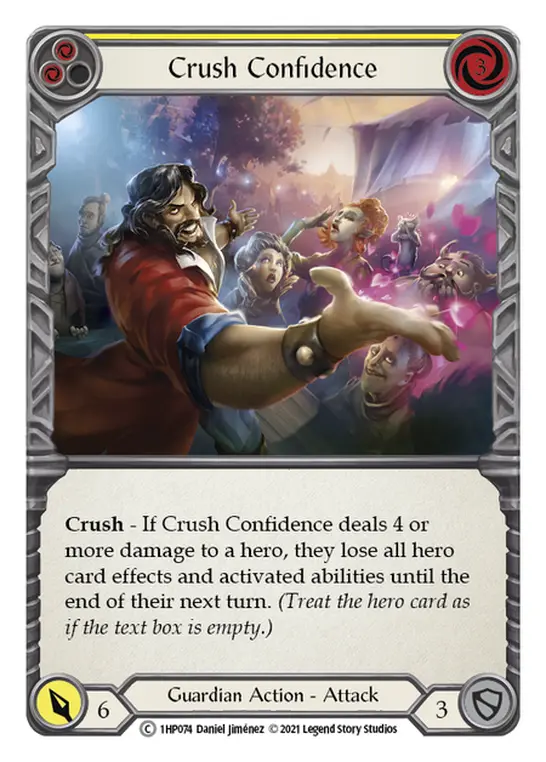 Card: Crush Confidence (yel)