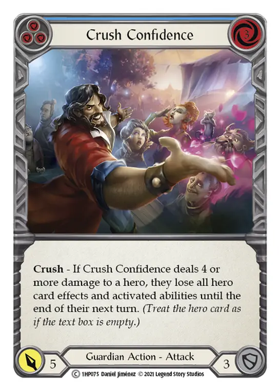 Card: Crush Confidence (blu)