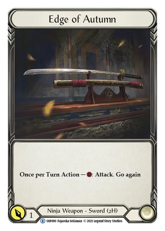 Card: Edge of Autumn