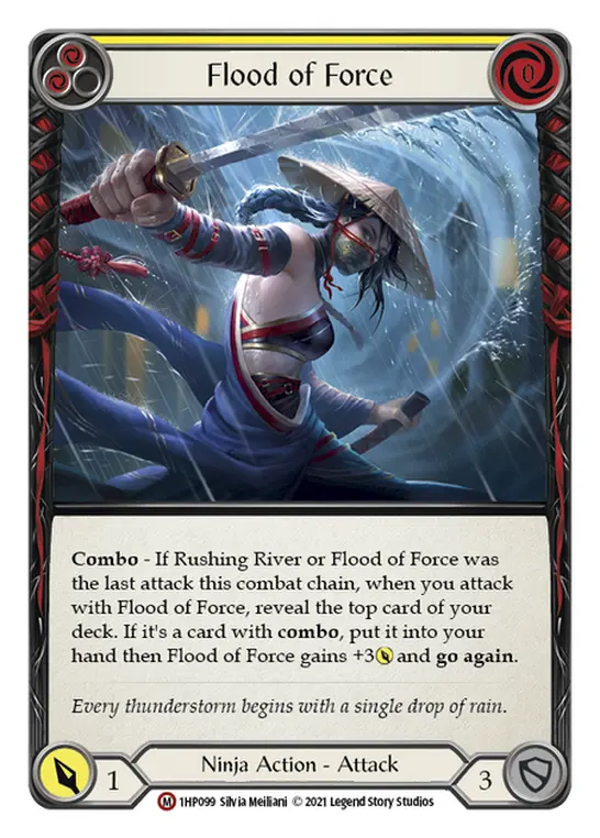 Card: Flood of Force (yel)