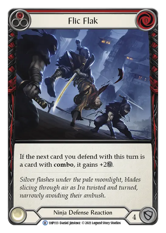 Card: Flic Flak (red)