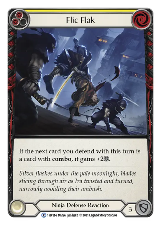 Card: Flic Flak (yel)