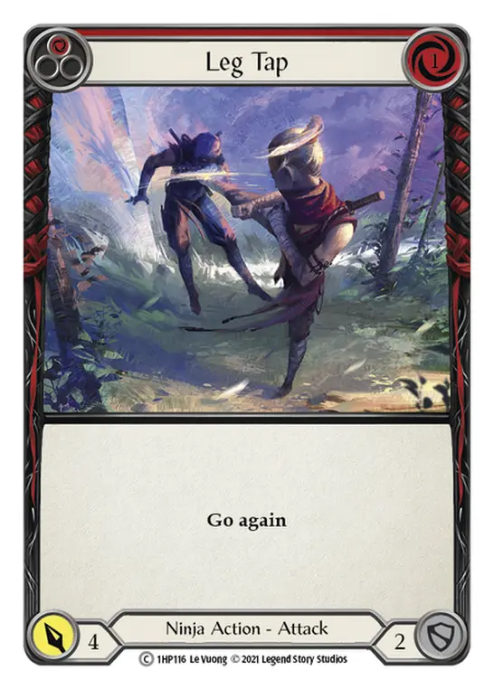 Card: Leg Tap (red)
