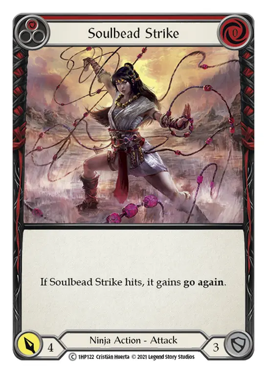 Card: Soulbead Strike (red)