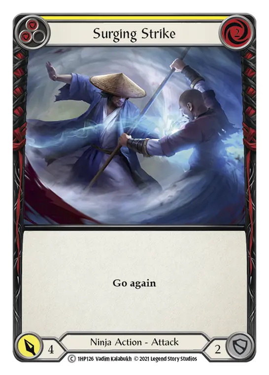 Card: Surging Strike (yel)