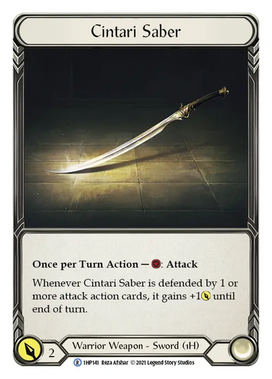 Card: Cintari Saber