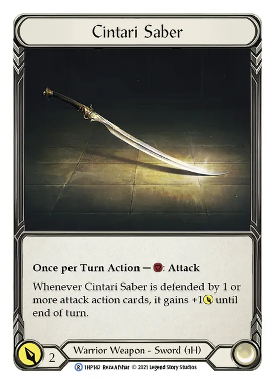 Card: Cintari Saber