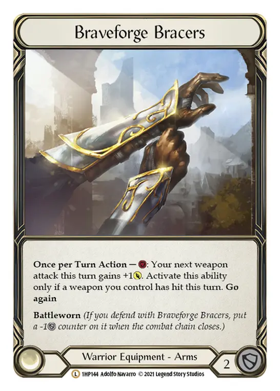 Card: Braveforge Bracers
