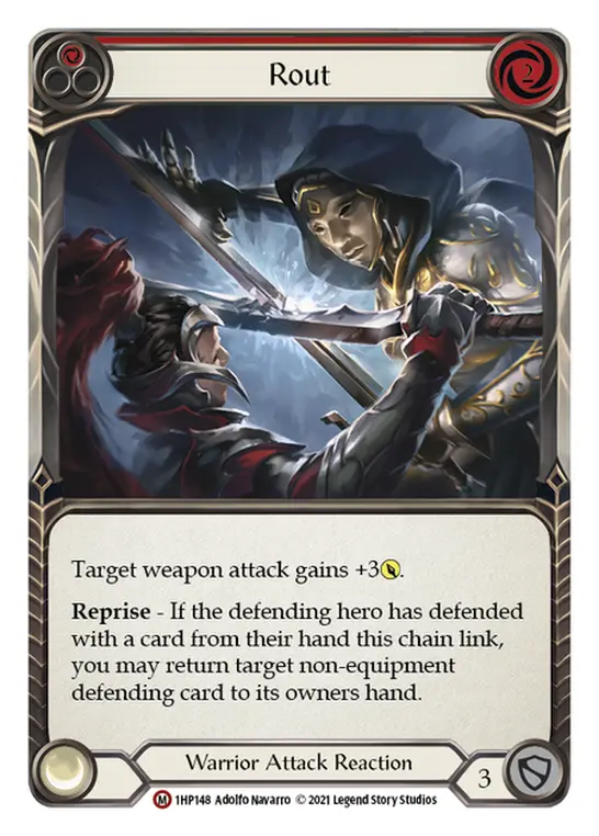 Card: Rout (red)