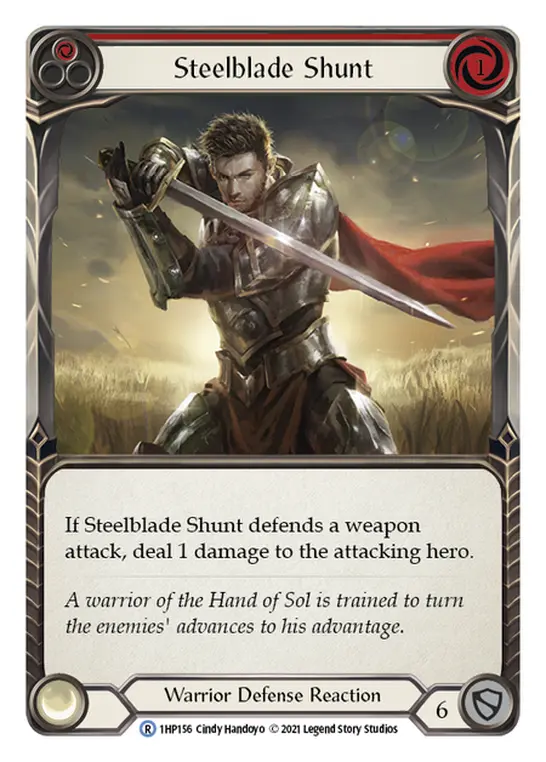 Card: Steelblade Shunt (red)