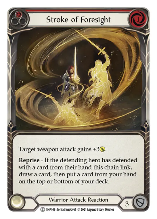 Card: Stroke of Foresight (red)