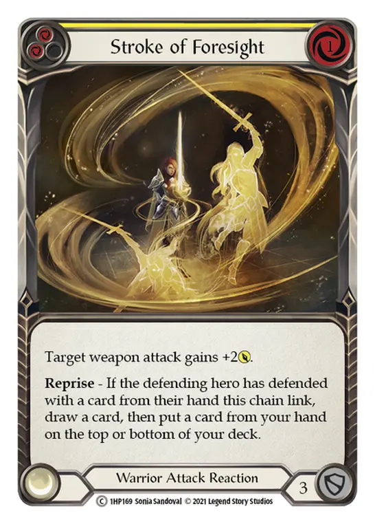 Card: Stroke of Foresight (yel)