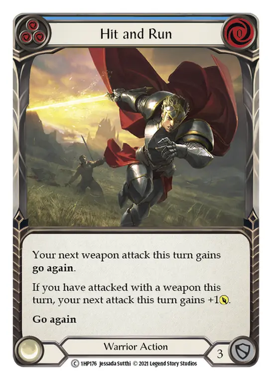Card: Hit and Run (blu)