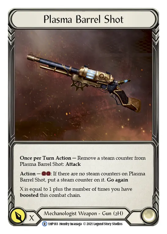 Card: Plasma Barrel Shot
