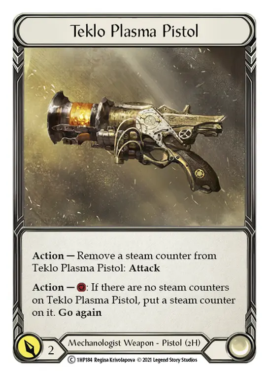 Card: Teklo Plasma Pistol