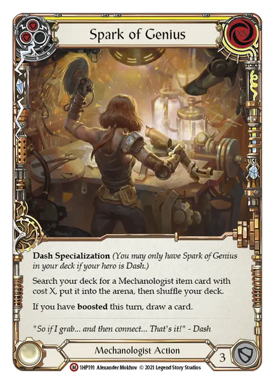 Card: Spark of Genius (yel)