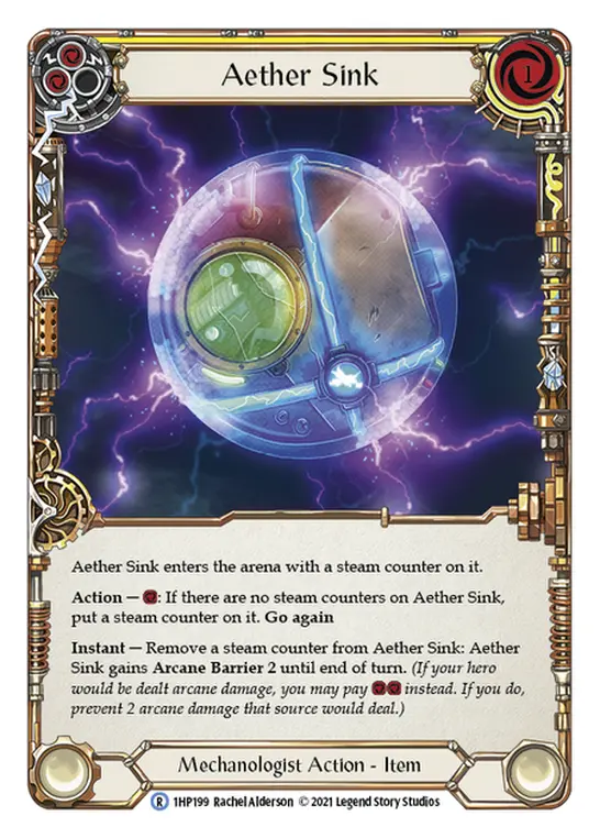 Card: Aether Sink (yel)