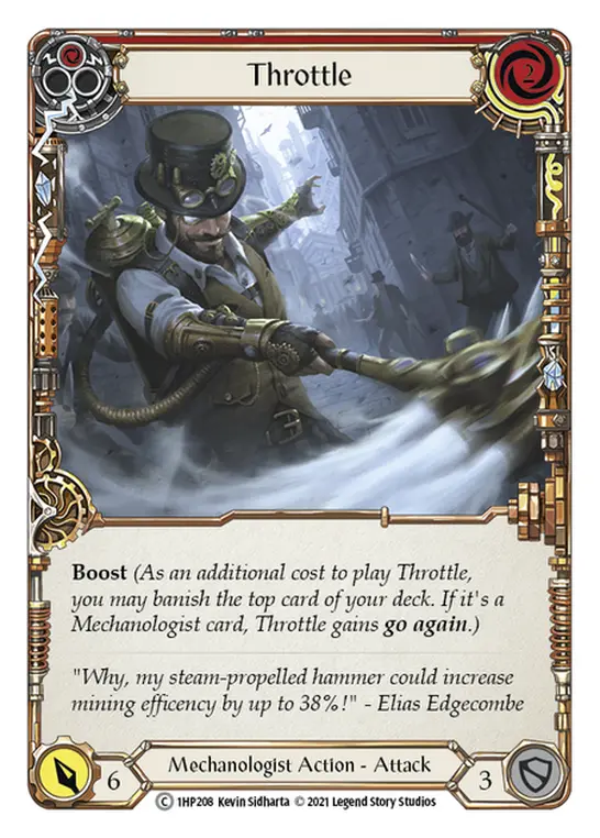 Card: Throttle (red)