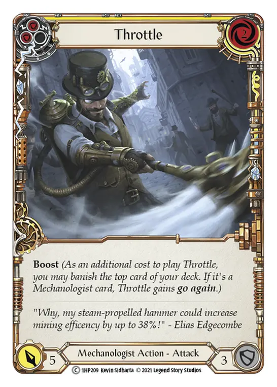 Card: Throttle (yel)