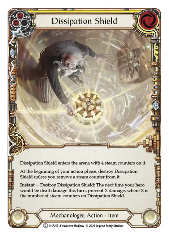 Card: Dissipation Shield (yel)