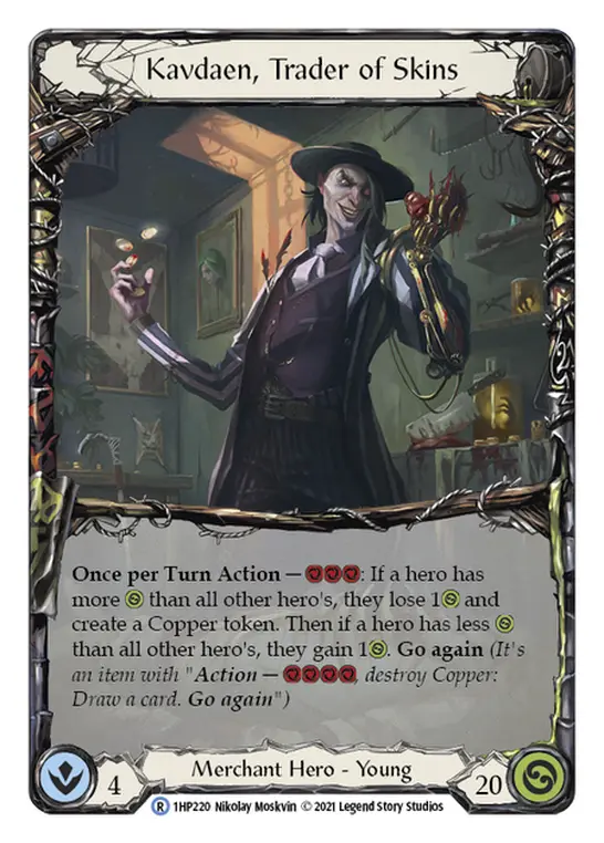 Card: Kavdaen, Trader of Skins