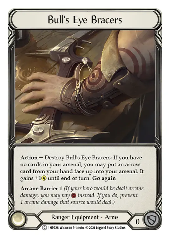 Card: Bull's Eye Bracers