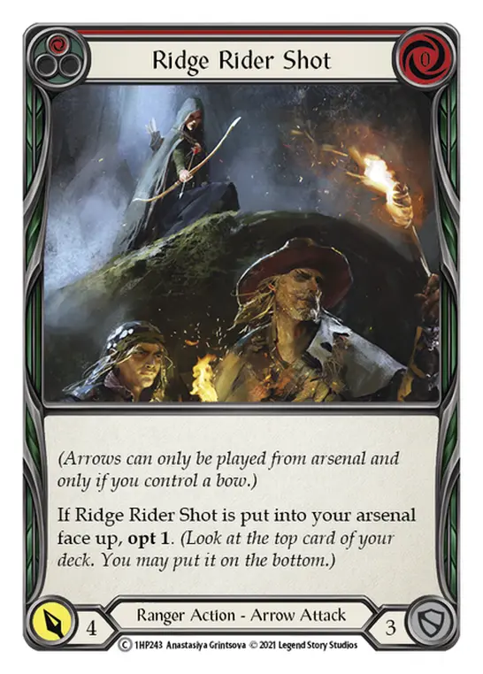 Card: Ridge Rider Shot (red)