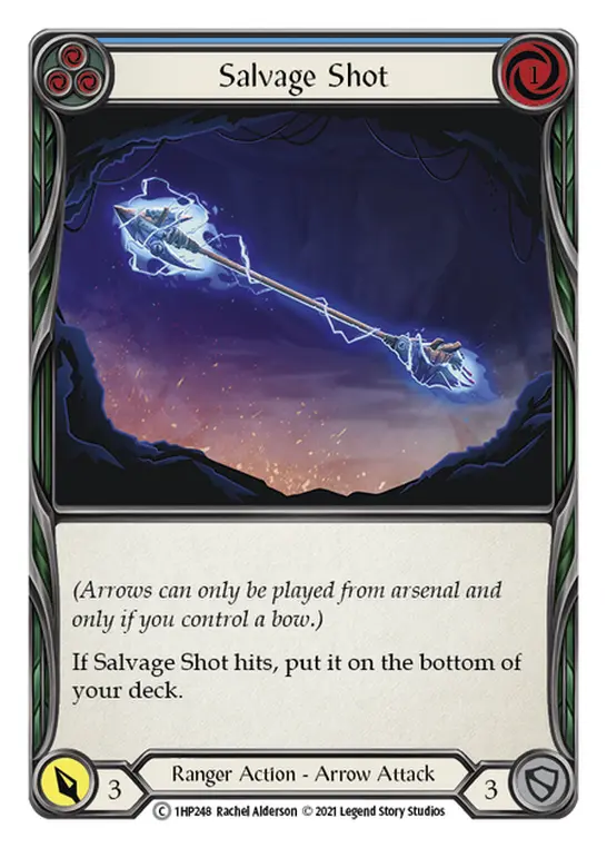 Card: Salvage Shot (blu)