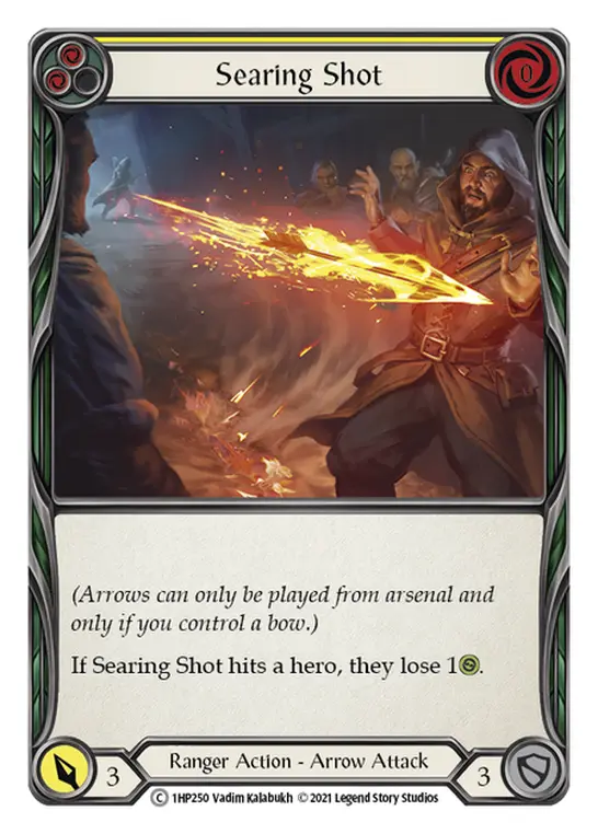 Card: Searing Shot (yel)