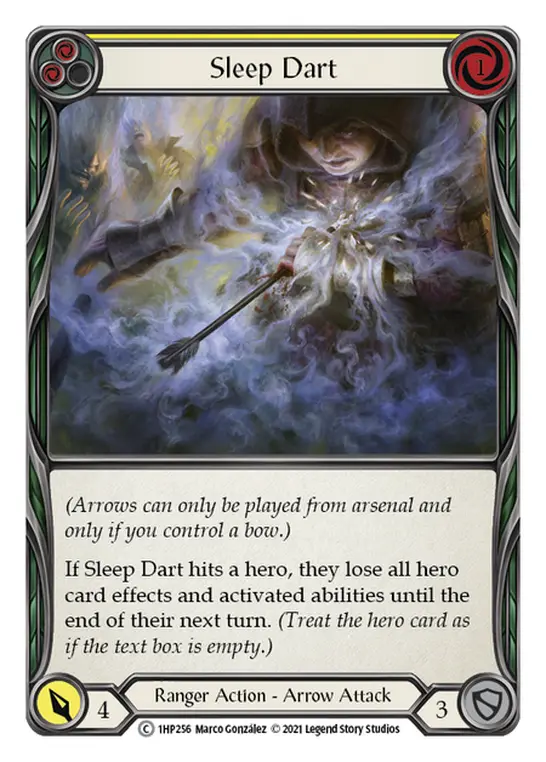 Card: Sleep Dart (yel)