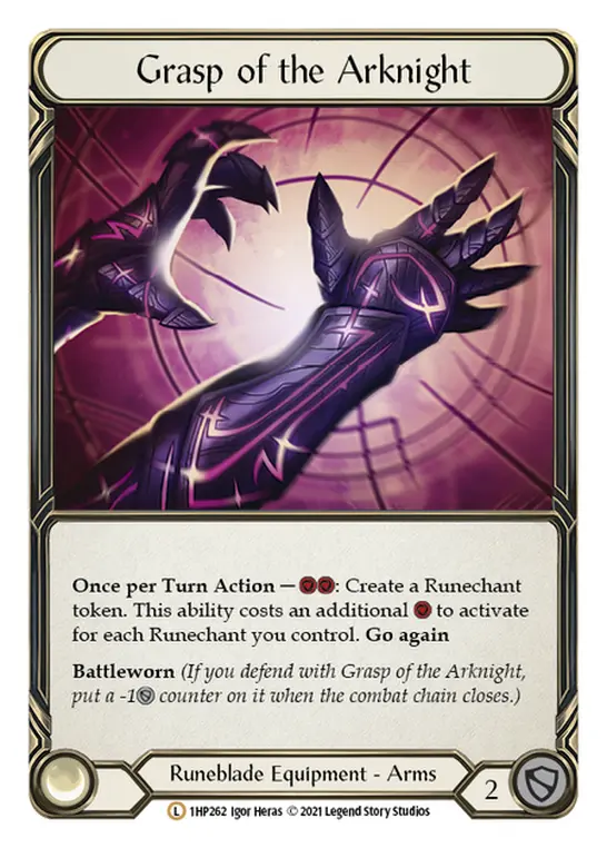 Card: Grasp of the Arknight